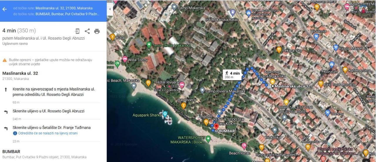 Apartman Ivana Hotel Makarska Exterior photo