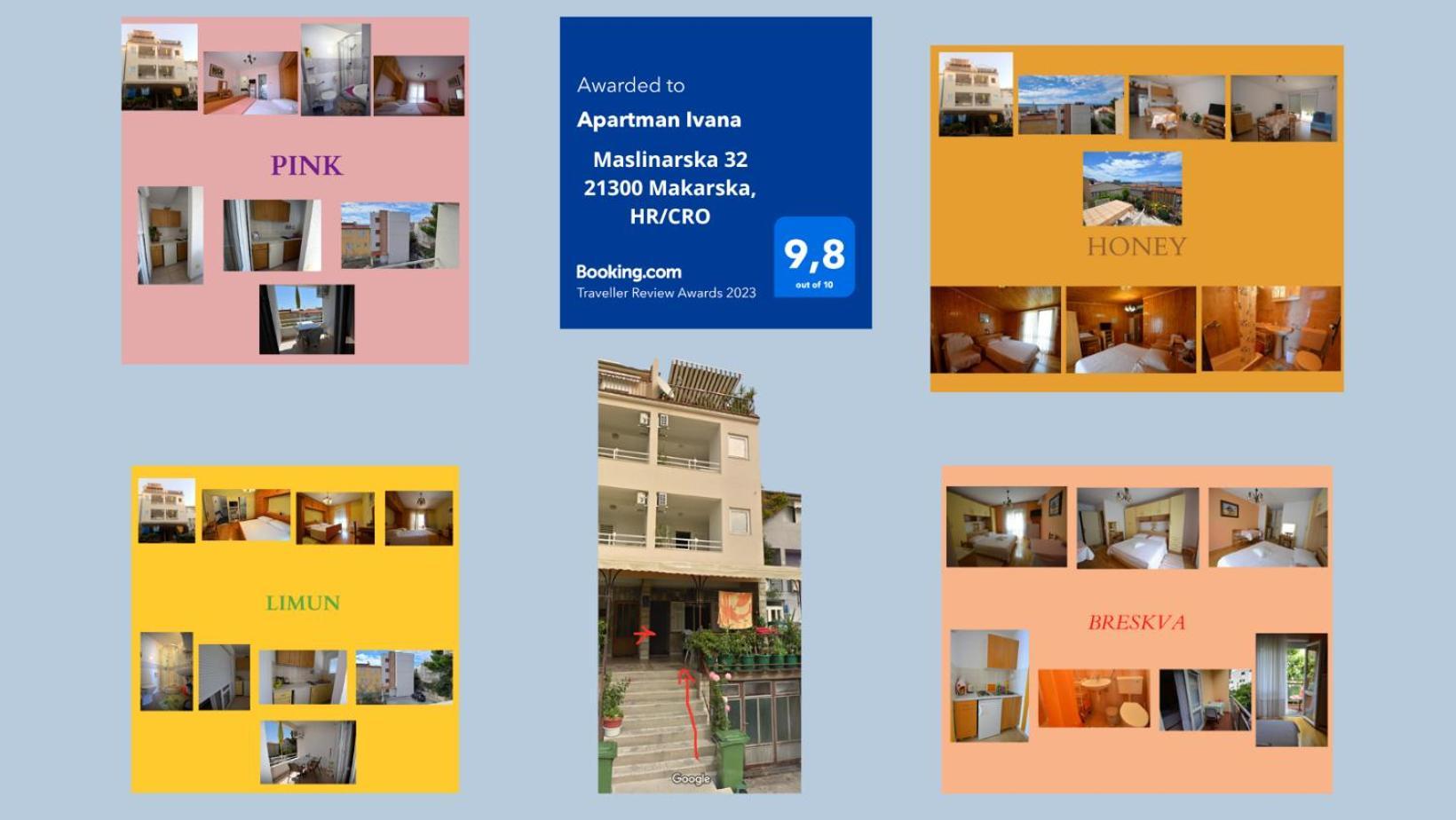 Apartman Ivana Hotel Makarska Exterior photo